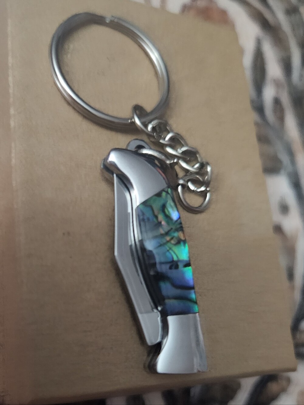 Miniature Folding Pocketknife Keychain EDC Novelty Gift New